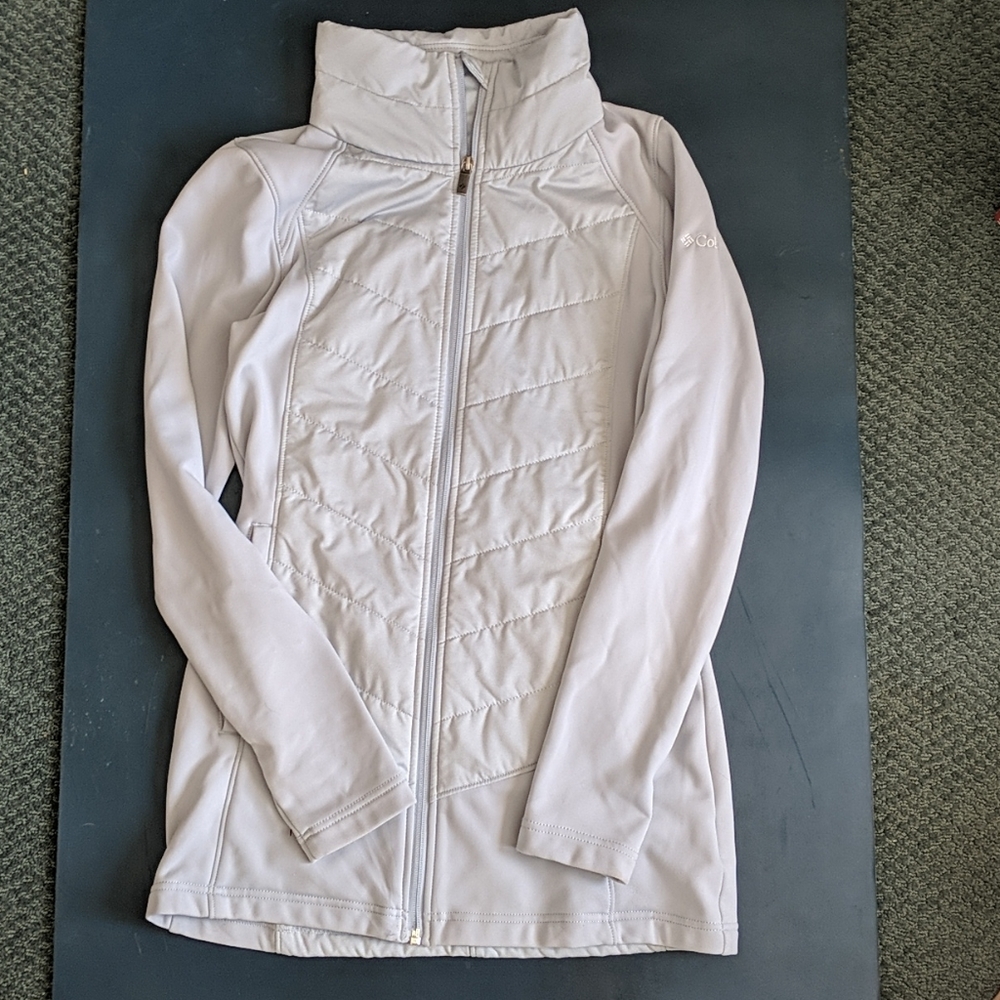 Columbia jacket, light grey